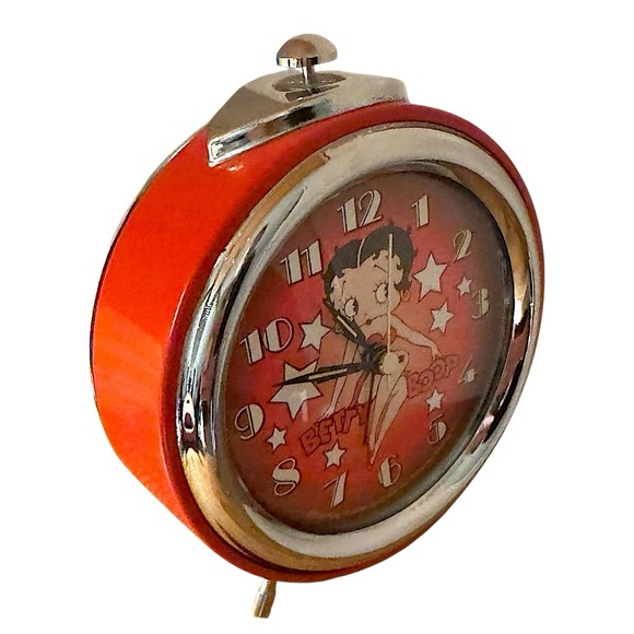 Betty Boop Alarm Clock Vintage 2004 Battery Powered - Works - Picture 9 of 12